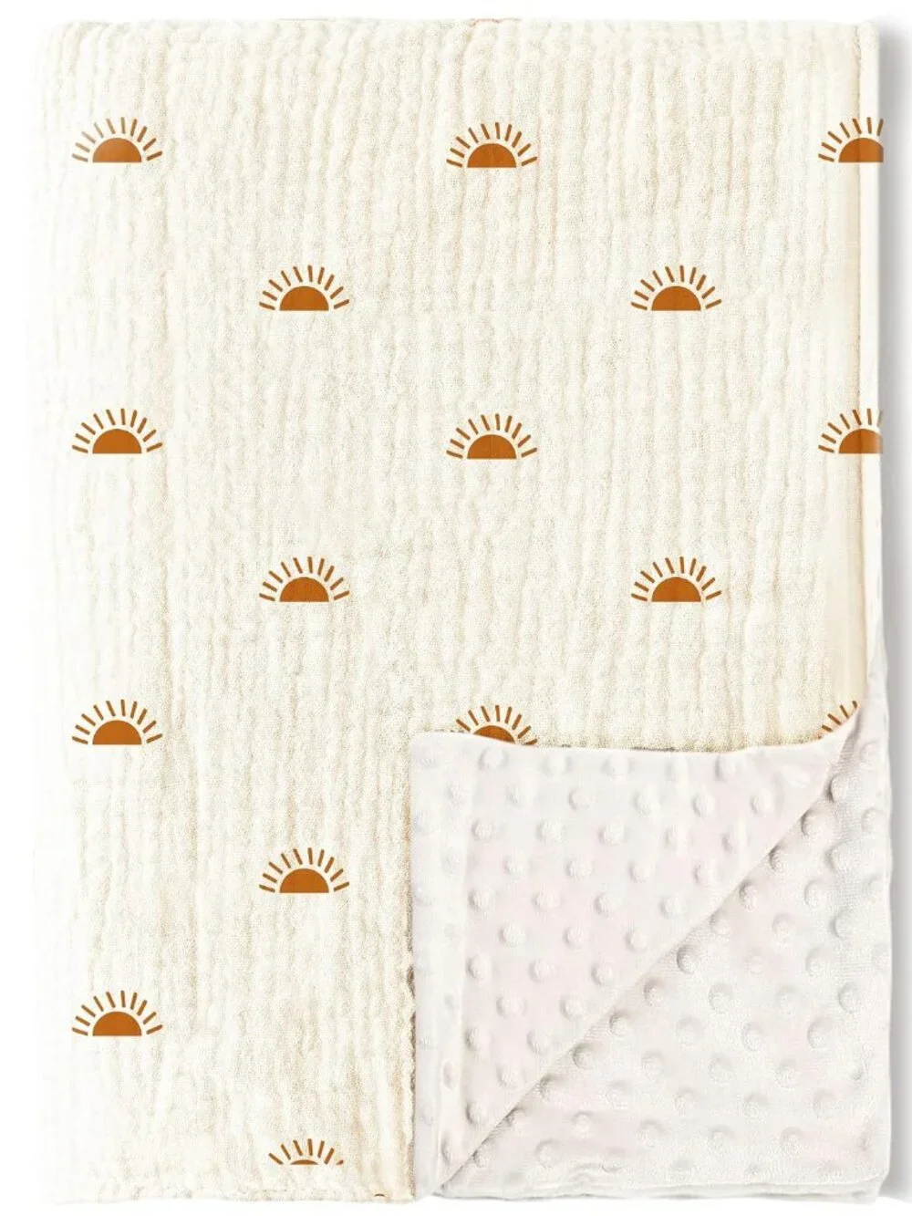 Soft Muslin Baby Blanket for Unisex Boys & Girls, 30 x 40 Inch